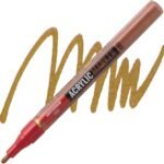 ΜΑΡΚΑΔΟΡΟΣ ΑΚΡΥΛΙΚΟΣ AMSTERDAM 2mm 803 Deep Gold SW