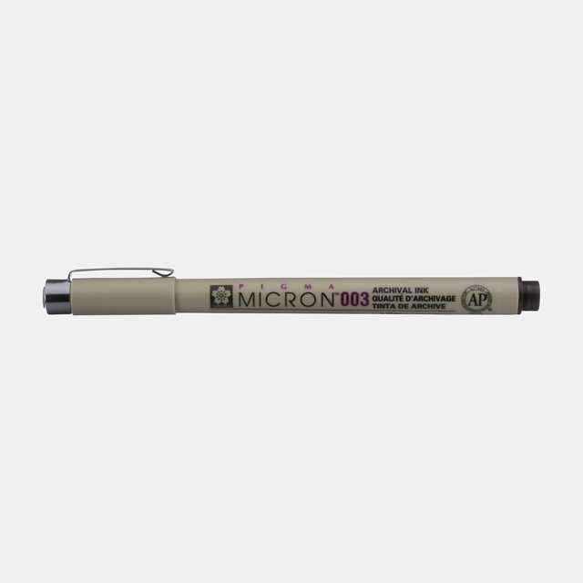 ΜΑΡΚΑΔΟΡΟΣ SAKURA PIGMA MICRON 003 – 0,15 mm SEPIA