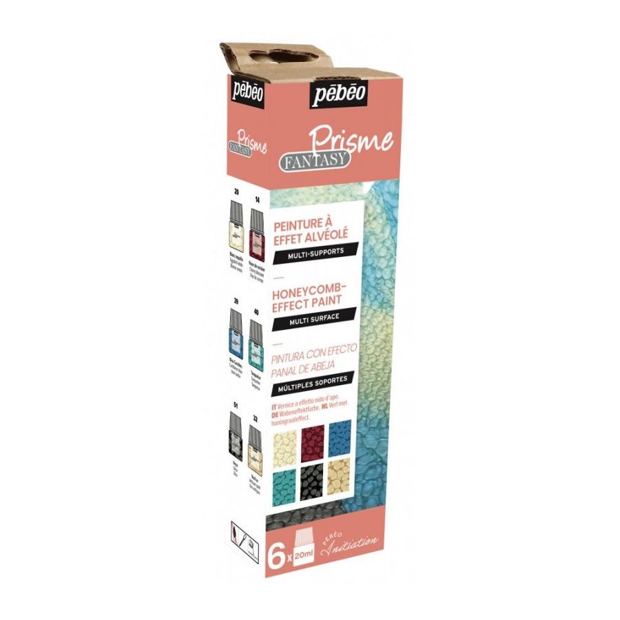 64448 ΣΕΤ ΣΜΑΛΤΟ (ENAMEL) Fantasy Prisme 6x20ml PEBEO - Image 1