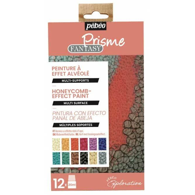 64449 ΣΕΤ ΣΜΑΛΤΟ (ENAMEL) Fantasy Prisme 12x20ml PEBEO - Image 1