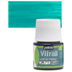 ΣΜΑΛΤΟ (ENAMEL) VITRAIL Turquoise Blue 45ml TRANSPARENT PEBEO