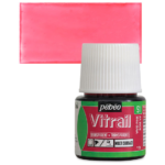 ΣΜΑΛΤΟ (ENAMEL) VITRAIL Vivid Pink 45ml TRANSPARENT PEBEO