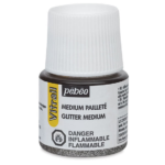 GLITTER MEDIUM ΓΙΑ ΧΡΩΜΑΤΑ ΣΜΑΛΤΟΥ 45ml PEBEO VITRAIL