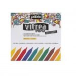 ΣΕΤ ΜΑΡΚΑΔΟΡΟΙ ΓΙΑ ΓΥΑΛΙ 1,2mm 9ΤΕΜ PEBEO VITREA 160