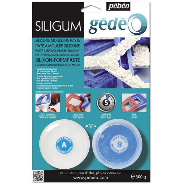 64555 ΣΙΛΙΚΟΝΗ ΤΑΧΕΙΑΣ ΠΗΞΕΩΣ 2 ΣΥΣΤΑΤΙΚΩΝ 300g GEDEO PEBEO - Image 1