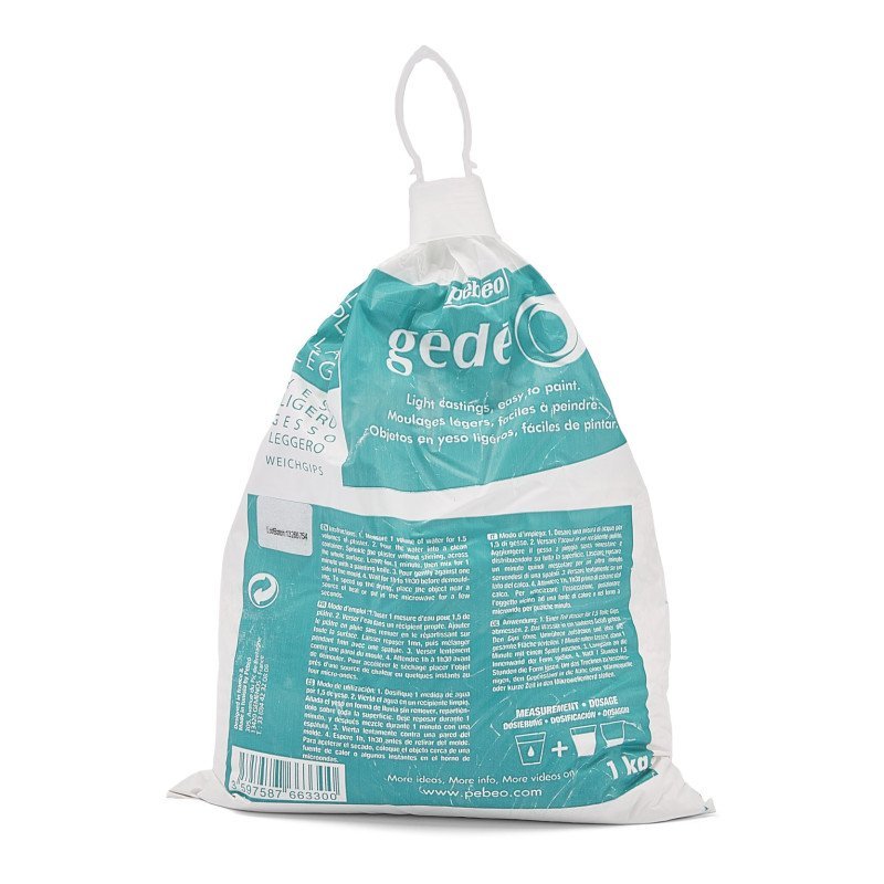 64556 ΓΥΨΟΣ ΚΑΛΛΙΤΕΧΝΙΑΣ ΕΛΑΦΡΥΣ 1kg GEDEO PEBEO - Image 1