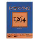 ΜΠΛΟΚ ΔΕΜΕΝΟ Α3  F-1264 70GR  MARKER 100Φ FABRIANO