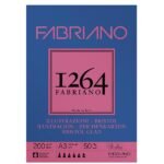 ΜΠΛΟΚ ΔΕΜΕΝΟ Α3  F-1264 200GR BRISTOL 50Φ FABRIANO