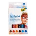 ΣΕΤ ΖΩΓΡΑΦΙΚΗΣ ΠΡΟΣΩΠΟΥ FACE PAINTING KIT II 6 ΧΡΩΜΑΤΑ
