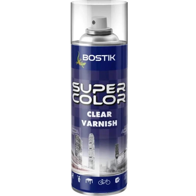 68641 ΒΕΡΝΙΚΙ ΣΠΡΕΪ BOSTIK DEN BRAVEN ΑΚΡΥΛΙΚΟ ΒΕΡΝΙΚΙ ΜΑΤ 400ML - Image 1
