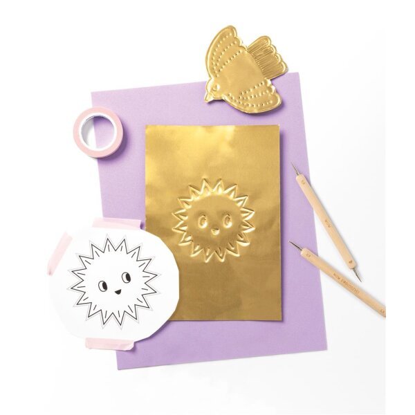 ΕΡΓΑΛΕΙΑ ΣΤΥΛΟ ΓΙΑ EMBOSSING ΑΝΑΓΛΥΦΗ ΑΠΟΤΥΠΩΣΗ ΚΑΙ ΤΡΥΠΗΜΑ ΣΕΤ 2ΤΕΜ