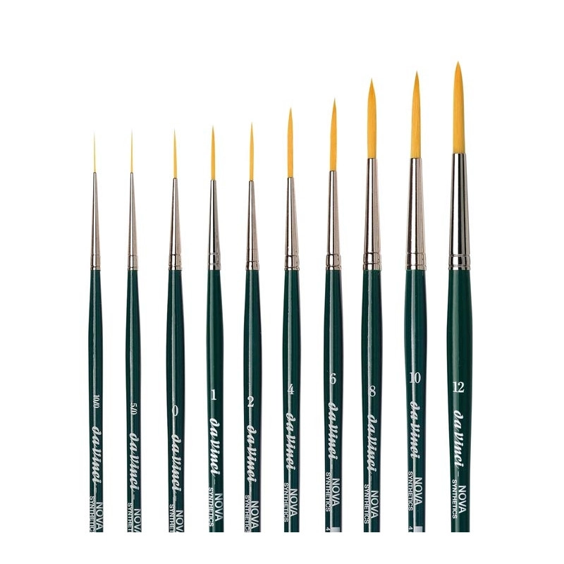 ΠΙΝΕΛΑ DA VINCI VA-1270_1 NOVA LETTERING BRUSH GREEN HANDLES