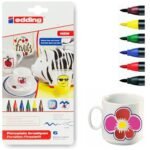 ΣΕΤ ΜΑΡΚΑΔΟΡΟΙ-ΠΙΝΕΛΟ ΠΟΡΣΕΛΑΝΗΣ 1-4mm BASIC FAMILY COLORS 6ΤΕΜ