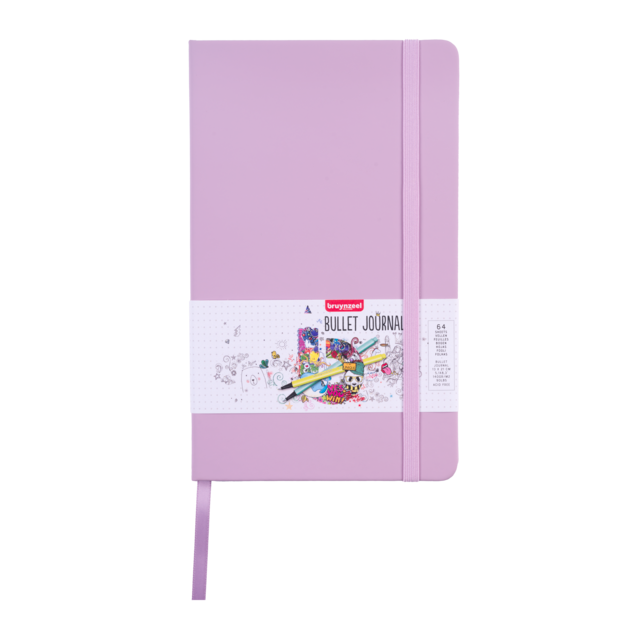 70971 ΜΠΛΟΚ ΣΧΕΔΙΟΥ 13x21 Lilac ΜΕ ΚΟΥΚΚΙΔΕΣ BRUYNZEEL - Image 1