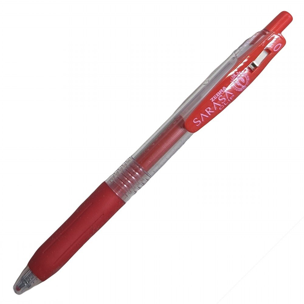 71072 ΣΤΥΛΟ GEL PEN SARASA CLIP 1.0 - ΚΟΚΚΙΝΟ 14333 ZEBRA (ΣΥΣΚ-12ΤΕΜ) - Image 1