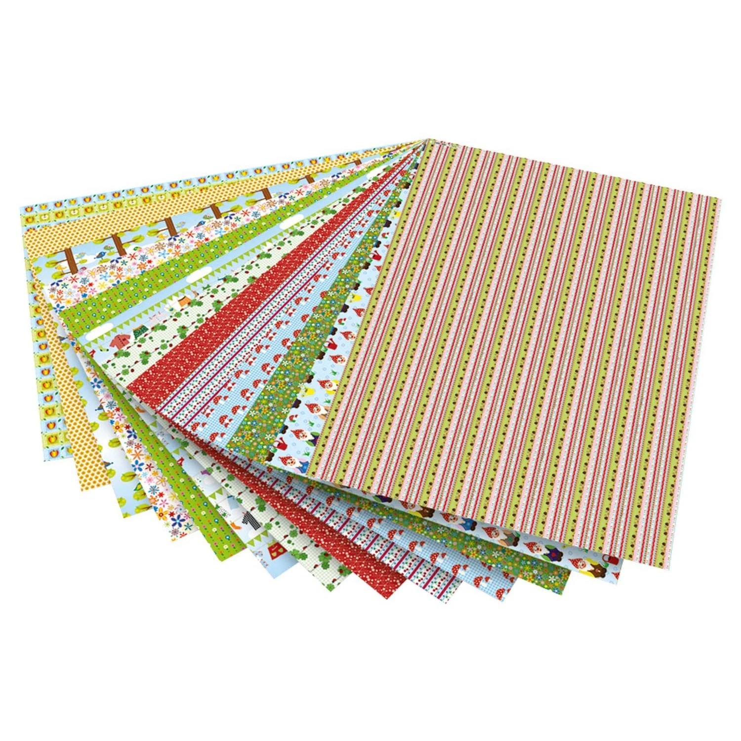 71097 ΧΑΡΤΟΝΙ ΜΕ ΔΙΑΦΟΡΑ ΣΧΕΔΙΑ 50x70cm 270g 13ΦΥΛΛΑ FOLIA - Image 1