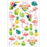 ΑΥΤΟΚΟΛΛΗΤΑ "TROPICAL" 10x15cm 24 ΤΕΜΑΧΙΩΝ - Image 2