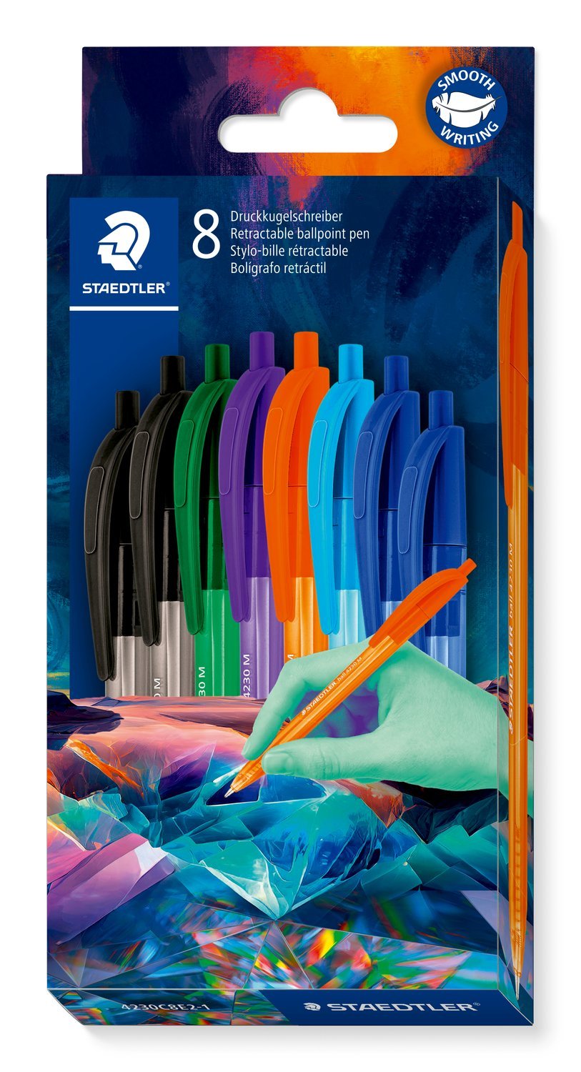 71119 ΣΤΥΛΟ BALLPOINT 4230 M 8ΤΕΜ - Image 1