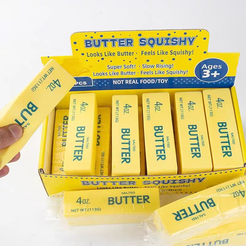 71134 ΠΑΙΧΝΙΔΙ SQUΙSHY BUTTER (ΣΥΣΚ-12ΤΕΜ) - Image 1