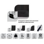 ΤΣΑΝΤΑ ΠΛΑΤΗΣ MUST TEAM MONOCHROME CLASSIC ΜΩΒ 1 ΚΕΝΤΡΙΚΗ ΘΗΚΗ - Image 2