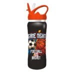 ΣΕΤ ΦΑΓΗΤΟΥ "FOOTBALL VS BASKETBALL" ΦΑΓΗΤΟΔΟΧΕΙΟ PP 800ml-ΠΑΓΟΥΡΙ ΑΝΟΞΕΙΔΩΤΟ 500ml - Image 2