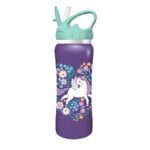 ΣΕΤ ΦΑΓΗΤΟΥ "PURPLE UNICORN" ΦΑΓΗΤΟΔΟΧΕΙΟ PP 800ml-ΠΑΓΟΥΡΙ ΑΝΟΞΕΙΔΩΤΟ 500ml - Image 2