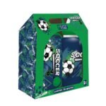 ΣΕΤ ΦΑΓΗΤΟΥ "SOCCER" ΦΑΓΗΤΟΔΟΧΕΙΟ PP 800ml-ΠΑΓΟΥΡΙ ΑΝΟΞΕΙΔΩΤΟ 500ml