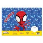 ΜΠΛΟΚ ΖΩΓΡΑΦΙΚΗΣ "SPIDEY" 23x33cm 40 ΦΥΛΛΑ ΑΥΤΟΚΟΛΛΗΤΑ-ΣΤΕΝΣΙΛ- 2ΣΕΛ ΧΡΩΜ/ΣΜΟΥ ΣΕ 2 ΣΧΕΔΙΑ
