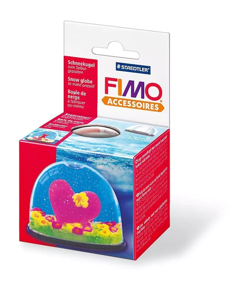 01584 FIMO ΧΙΟΝΟΜΠΑΛΑ ΔΙΑΦΑΝΗ ΟΒΑΛ 70x52mm - Image 1