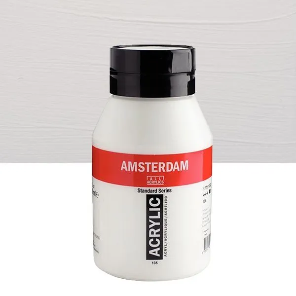 ΑΚΡΥΛΙΚΟ AMSTERDAM 1L No.105 Titanium White