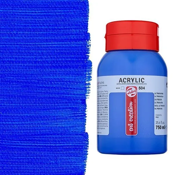 07012 ΑΚΡΥΛΙΚΟ ΧΡΩΜΑ ART CREATION 750ml 504 Blue Ultramarine - Image 1