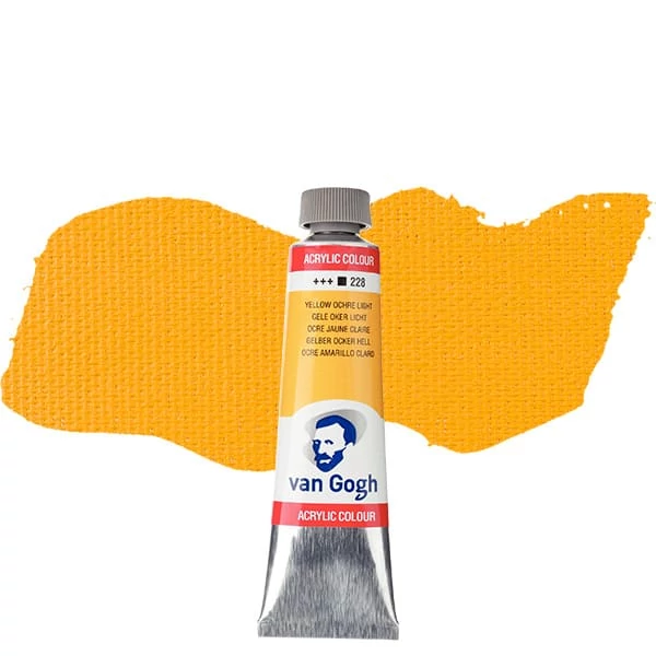 ΑΚΡΥΛΙΚΟ VAN GOGH 40ml 228 Yellow Ochre Light