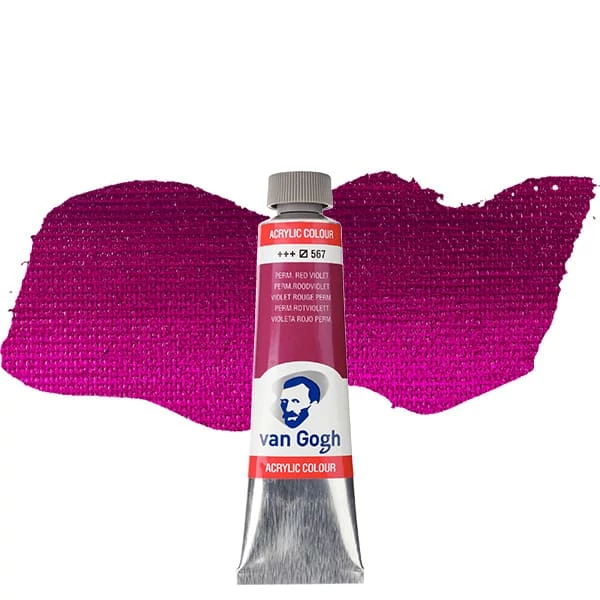 ΑΚΡΥΛΙΚΟ VAN GOGH 40ml 567 Permanent Red Violet