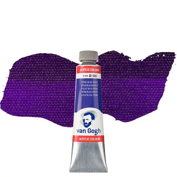 ΑΚΡΥΛΙΚΟ VAN GOGH 40ml 568 Permanent Blue Violet