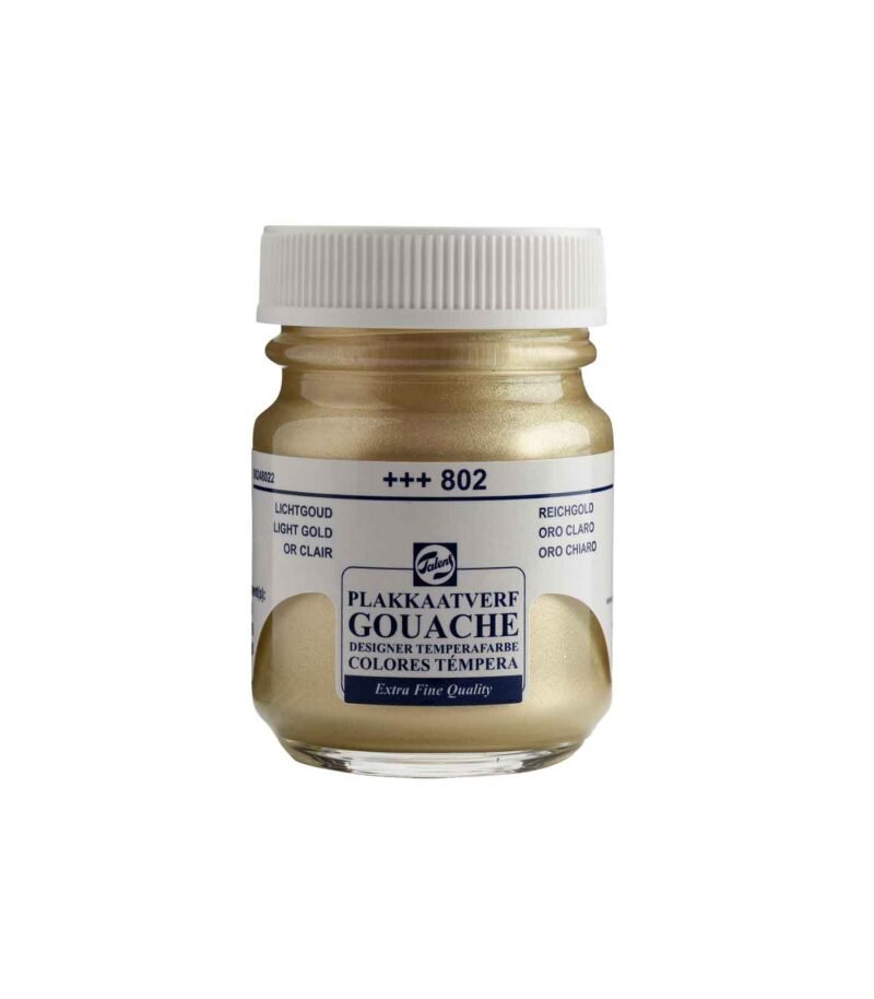 32117 GOUACHE ΤΕΜΠΕΡΑ 50ml 802 Light Gold ROYAL TALENS - Image 1