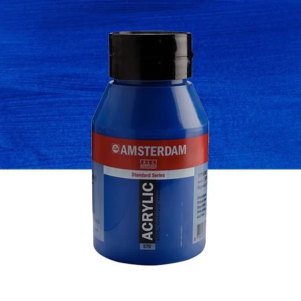 ΑΚΡΥΛΙΚΟ AMSTERDAM 1L No.570 Phthalo Blue