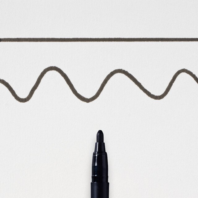 62037 ΜΑΡΚΑΔΟΡΟΣ PIGMA BRUSH PEN 10 BLACK - Image 1