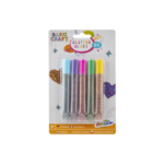 ΣΕΤ ΚΟΛΛΕΣ GLITTER 5 TEM x 8ml (ΣΥΣΚ-12ΤΕΜ)