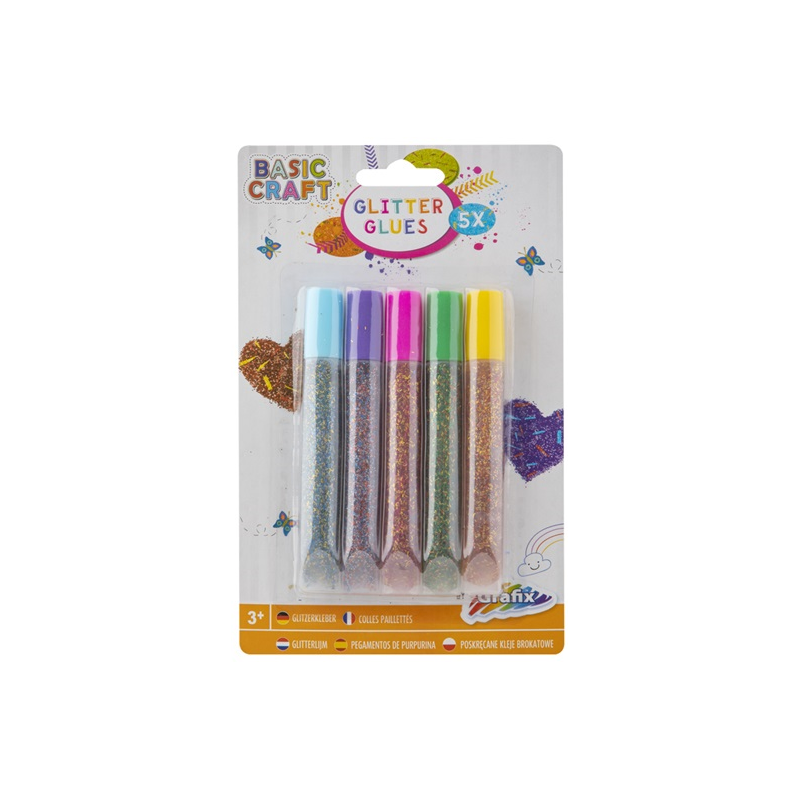 ΣΕΤ ΚΟΛΛΕΣ GLITTER 5 TEM x 8ml