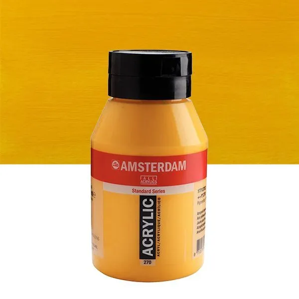 ΑΚΡΥΛΙΚΟ AMSTERDAM 1L No.270 Azo Yellow Deep