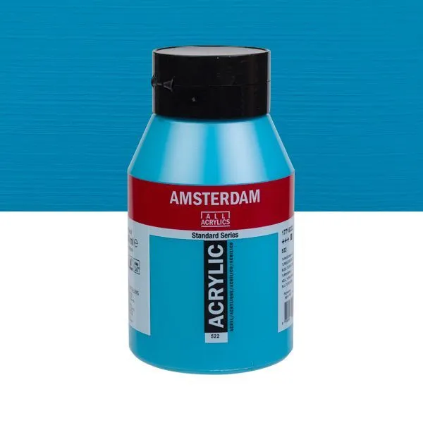 ΑΚΡΥΛΙΚΟ AMSTERDAM 1L No.522 Turquoise Blue