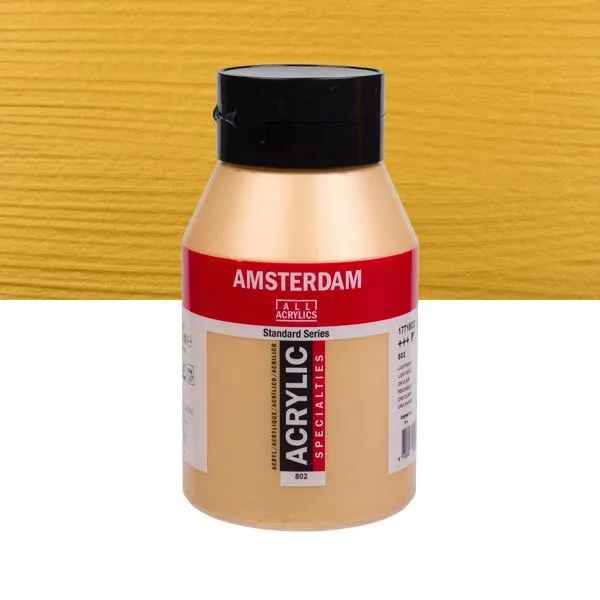 ΑΚΡΥΛΙΚΟ AMSTERDAM 1L No.802 Light Gold