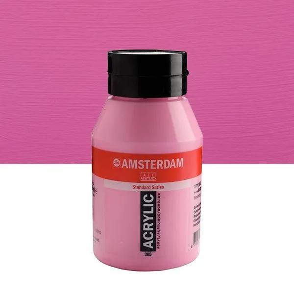 ΑΚΡΥΛΙΚΟ AMSTERDAM 1L No.385 Quinacridone Rose Light