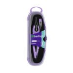 ΔΙΑΒΗΤΗΣ ΜΕΤΑΛΛΙΚΟΣ ΣΕ ΘΗΚΗ "INSTICT" Purple 13,5cm BERLINGO