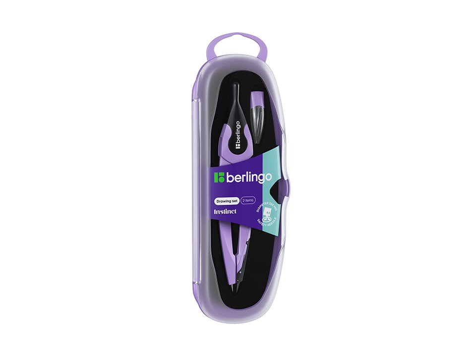 70805 ΔΙΑΒΗΤΗΣ ΜΕΤΑΛΛΙΚΟΣ ΣΕ ΘΗΚΗ "INSTICT" Purple 13,5cm BERLINGO - Image 1