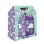 ΣΕΤ ΦΑΓΗΤΟΥ “PURPLE UNICORN” ΦΑΓΗΤΟΔΟΧΕΙΟ 800ml+ΠΑΓΟΥΡΙ ΑΝΟΞΕΙΔΩΤΟ 500ml
