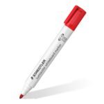 ΜΑΡΚΑΔΟΡΟΣ ΑΣΠΡΟΠΙΝΑΚΑ LUMOCOLOR STAEDTLER Κόκκινο 351-2 (ΣΥΣΚ-10ΤΕΜ)