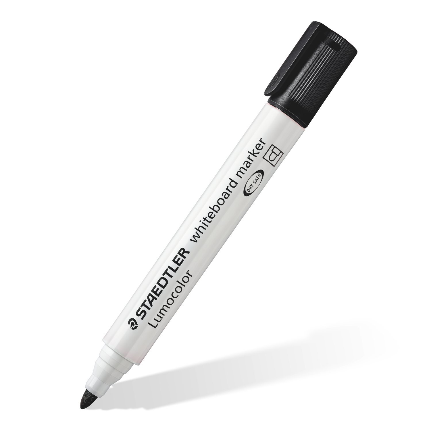 00099 ΜΑΡΚΑΔΟΡΟΣ ΑΣΠΡΟΠΙΝΑΚΑ LUMOCOLOR STAEDTLER Μαύρο 351-9 (ΣΥΣΚ-10ΤΕΜ) - Image 1