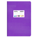ΤΕΤΡΑΔΙΟ "EX-COLOR" ΡΙΓΕ ΜΩΒ 17x25 50 ΦΥΛΛΑ (ΣΥΣΚ-15ΤΕΜ)