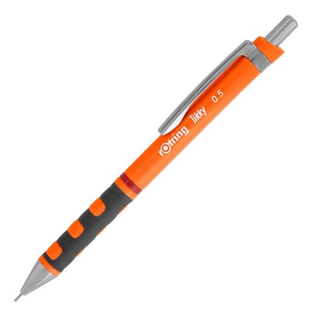 23685 ΜΟΛΥΒΙ ΜΗΧΑΝΙΚΟ ROTRING TIKKY 0.5 ΝΕΟΝ ΠΟΡΤΟΚΑΛΙ - Image 1